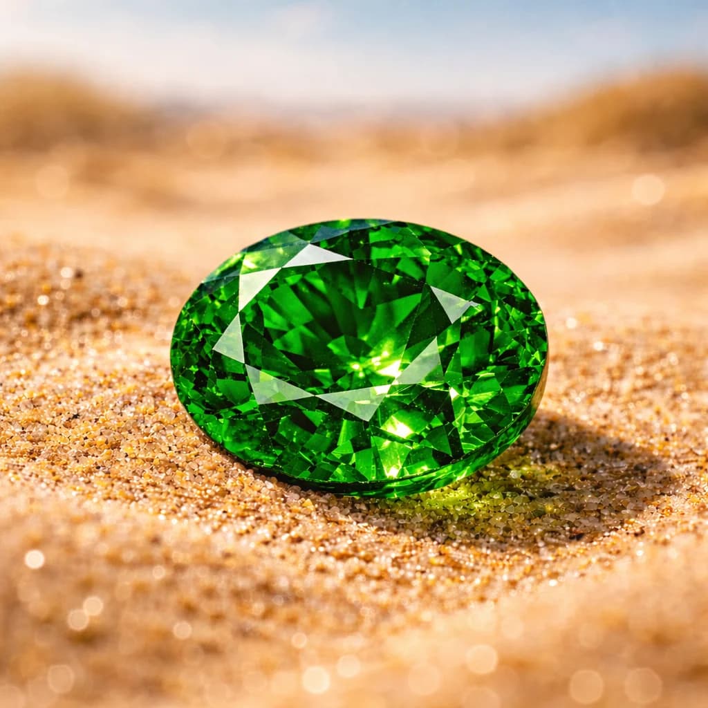 Green Tsavorite
